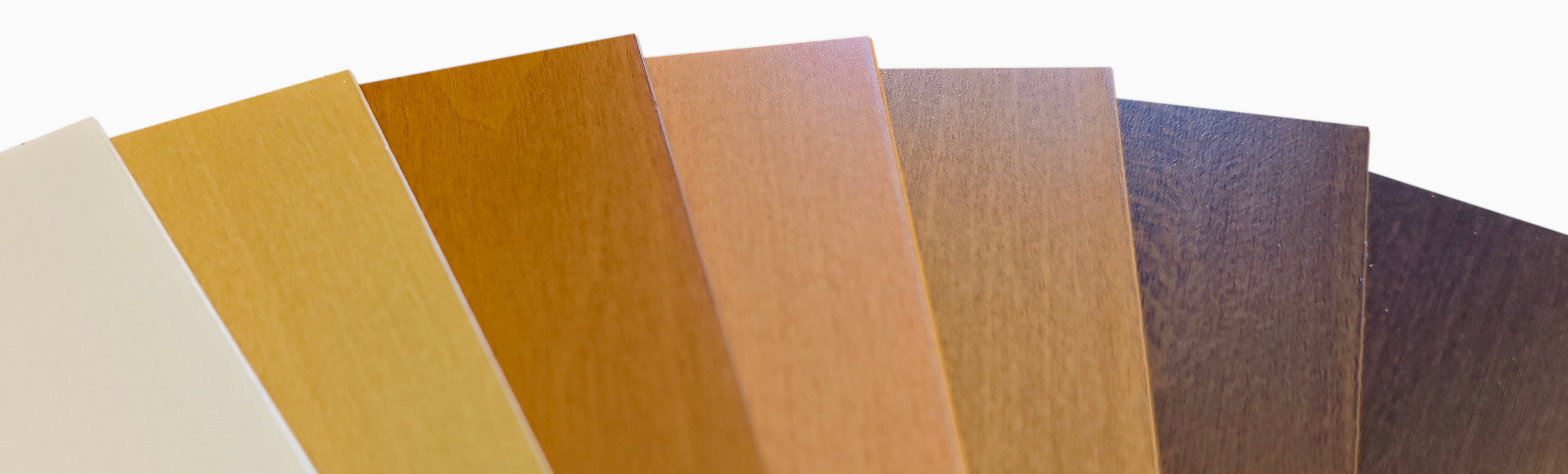 Farveudvalg af ECO træpersienner